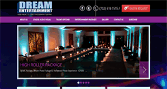 Desktop Screenshot of dreamentertainment.com